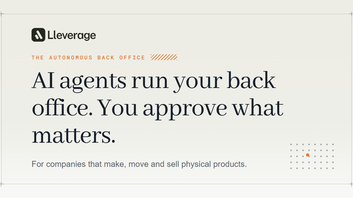 Lleverage €3M Seed funding announcement